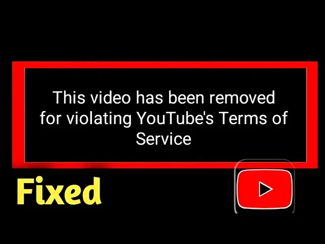 YouTube movie download warning screen showing terms of service violation notice