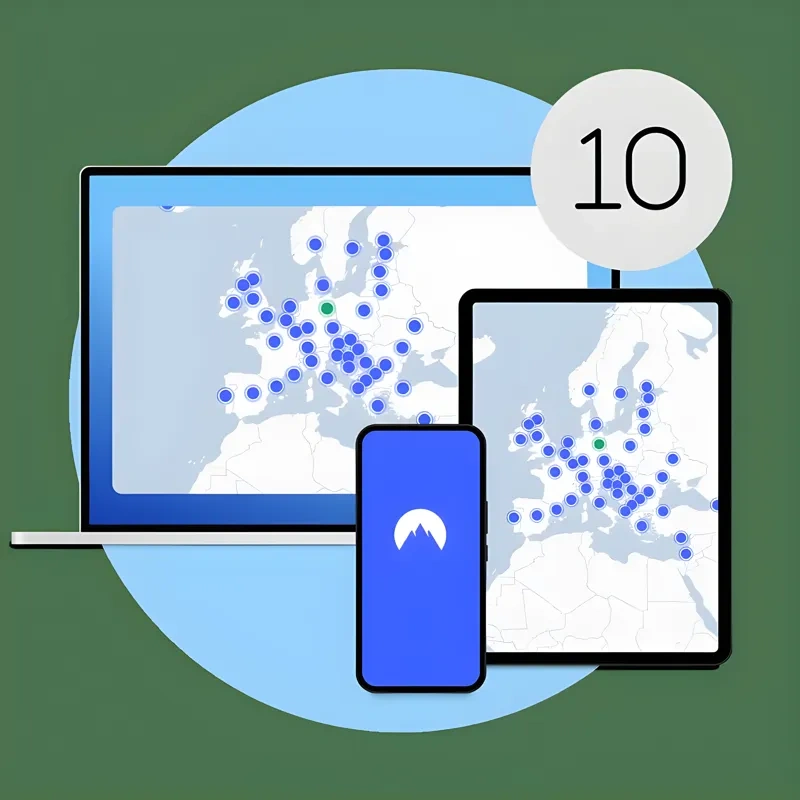 Verschiedene VPN-Apps auf mehreren Geräten