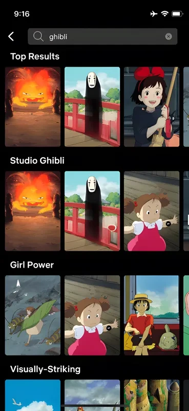 Netflix海外版のジブリ作品ラインナップ